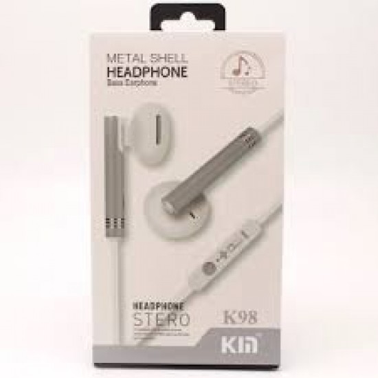 Metalshell k98 earphones